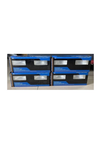 Sis Lambası 13x4 Cm Dikdörtgen Beyaz Onkar Otk-24567