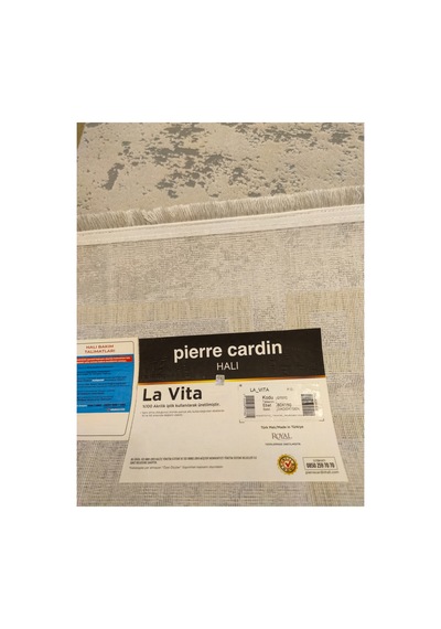 La Vita 07c Gri-krem-gold Halı Çok Renkli