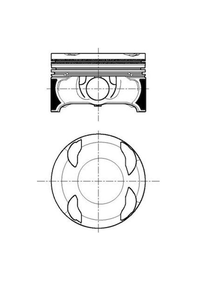 Mahle Pıston Segman 0.50 83.50mm Mercedes M274.910 W204 W205 W212 W213 R172 001pı00196002 A2740302317 8772607050