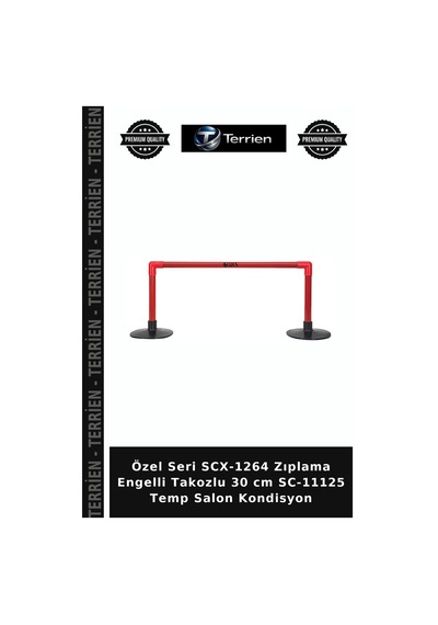 Özel Seri Scx-1264 Zıplama Engelli Takozlu 30 Cm Sc-11125 Temp Salon Kondisyon Çok Renkli