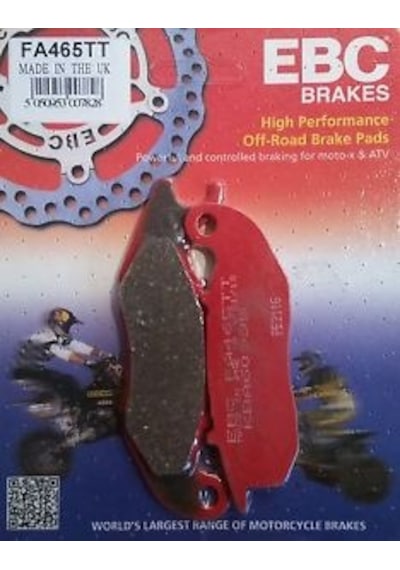 Honda Crf 250 L Ön Fren Balatası Ebc Fa465Tt Karbon Fren Balatası
