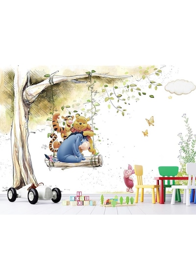 Winnie The Pooh Çocuk Odası Duvar Kağıdı (415157844)