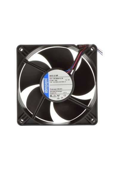 Ebmpapst 4412/2hp 12v Dc 119x119x25 Mm Yüksek Debili Bilyalı Fan