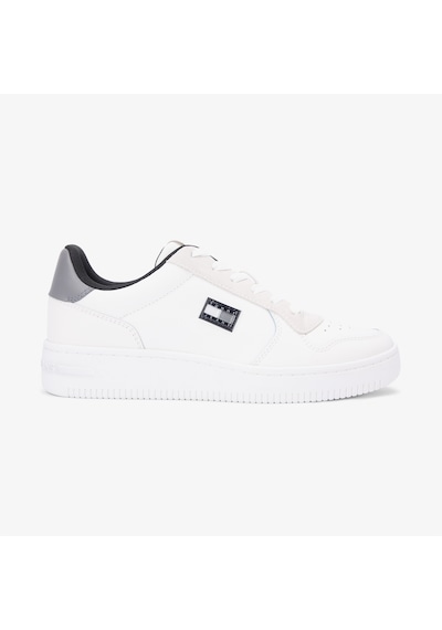 Tommy Hilfiger Retro Basket Erkek Beyaz Spor Ayakkabı Em0em01681 2800324