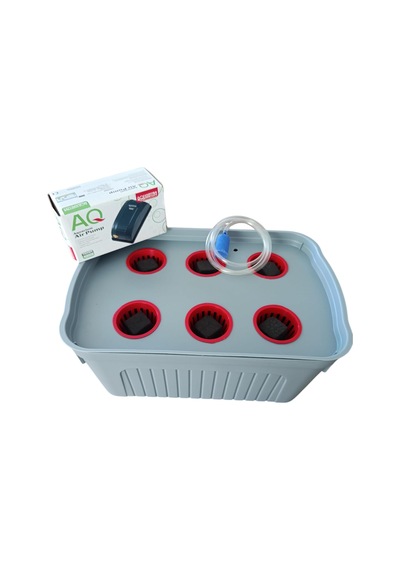 Tr 8lt Topraksız Tarım Hidroponik Box Saksı Yetiştirme Seti Small Başlangıç Seti Sadece Yetiştirme Sistemi Diğer