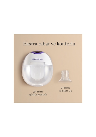 Lansinoh® Giyilebilir Tekli Göğüs Pompası