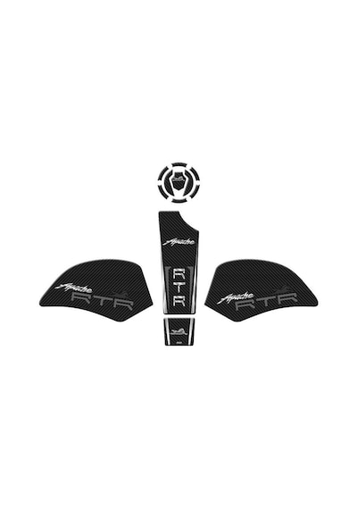 Tvs Apache Rtr 200 2022 - 2025 Uyumlu Tank Pad Set 004
