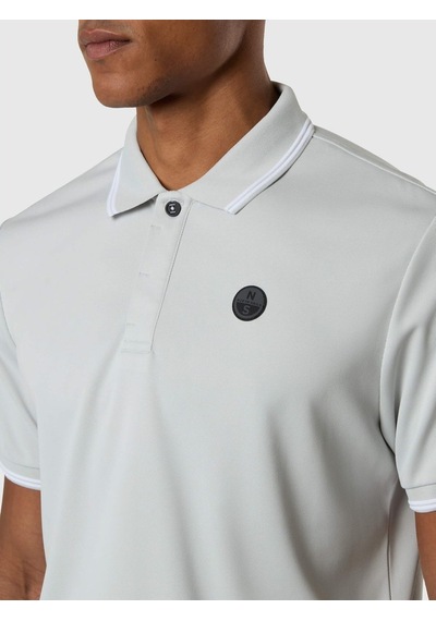North Sails Kısa Kollu Erkek Polo Yaka T-shirt-33493 Gri