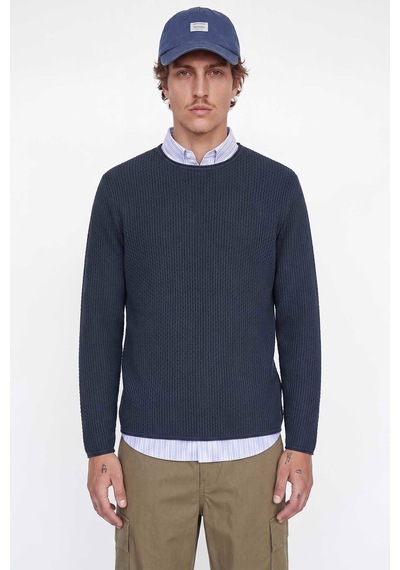 Jack & Jones Jprblumason Knıt Crew Neck Sn Lacivert