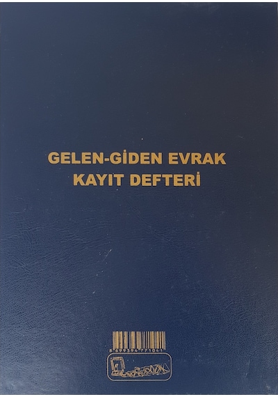 Kocaoluk Gelen Giden Evrak Defteri Ciltli