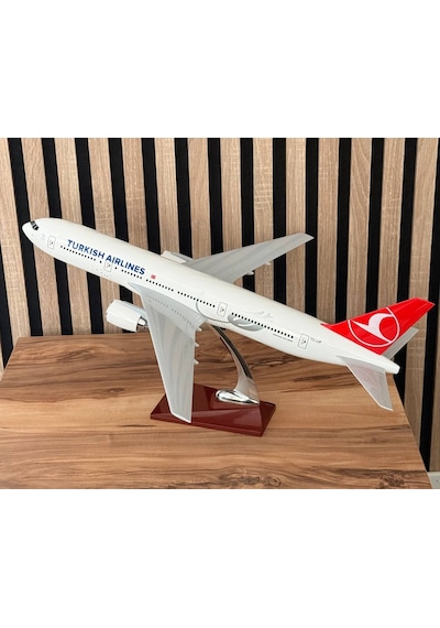 Türk Hava Yolları Özel Seri Metal Koleksiyonluk Uçak Dev Boy Standlı Model