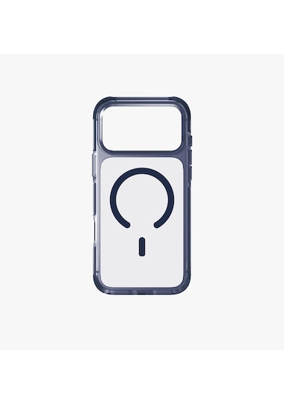 Apple Uyumlu iPhone 17 Pro Max Kılıf Combat Serisi Üç Katmanlı Shocksorb Magsafe Özellik Magclick Koruyucu Kapak Lacivert