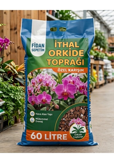 İthal Orkide Toprağı 60 Litre