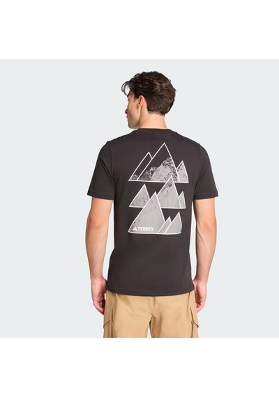 Adidas Terrex Outdoor Athlete Graphic Erkek Tişört C-adıjm6389e50a00 Siyah