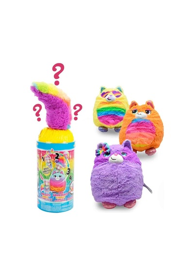 Misfittens Sürpriz Peluş S4 - Sarı Kapak Çok Renkli