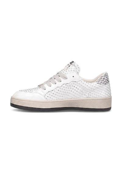 Guja 26y374 Kadın Hakiki Deri Klasik Sneaker Gümüş