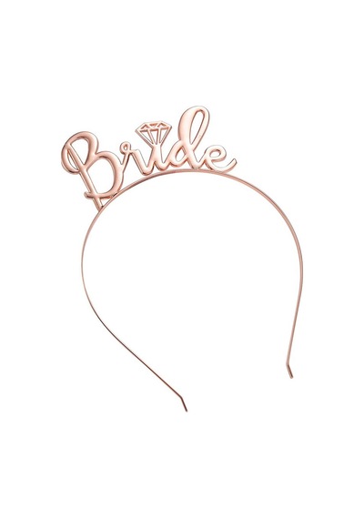 1 Adet Gold Rose Bride To Be Taç, Bekarlığa Veda Nedime Taçı