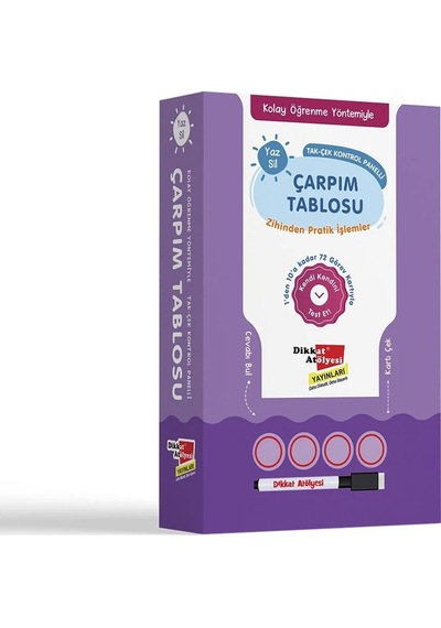 Dikkat Atölyesi Yayınları Kolay Öğreten Oyuncaklar P-212172