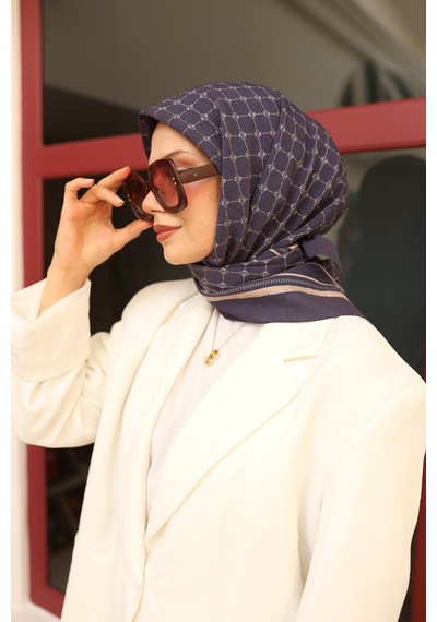 Silk Home Olinda Eşarp 48004-41 Lacivert