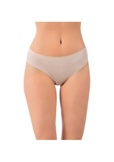 5 Adet Lüx Drm Bayan Bambu Yüksek Bel Bikini Külot Slip 3150