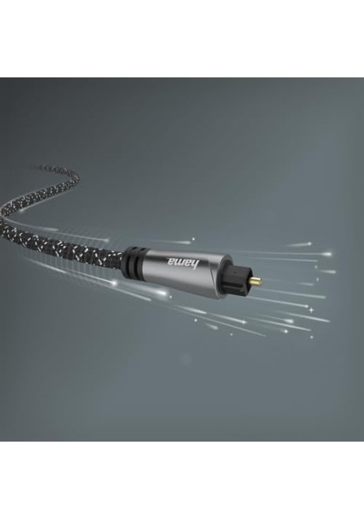 Audio Fiber Optik Kablo, Odt Fiş Toslink , Metal
