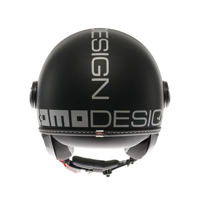 MomoDesign FGTR Evo Momodesıgn Mono Açık Kask Mat Gümüş Siyah
