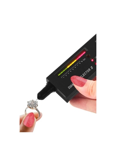 Selector Tester Değerli Taşlar İçin Orijinallik Test Cihazı Selector Tester 2 93097818 Siyah Kristal