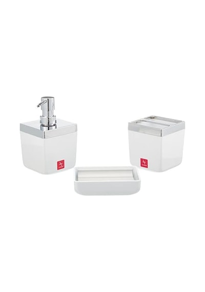 Banyo Seti/beyaz 000 Açık Krem