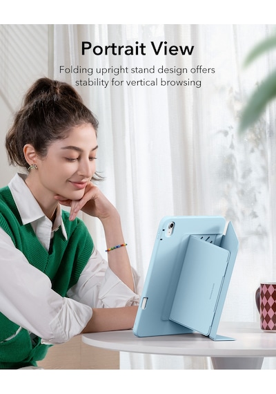 iPad Uyumlu  Air 10.9 İnç 4/5 4. Nesil/5. Nesil - Air 11 M2-m3/ 2024-2025 Flip Kalem Tutucu Kılıf Kapaklı Kılıf