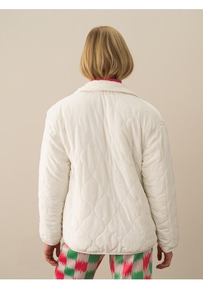 Xint Ekru Oversize Mont 400593 Beyaz