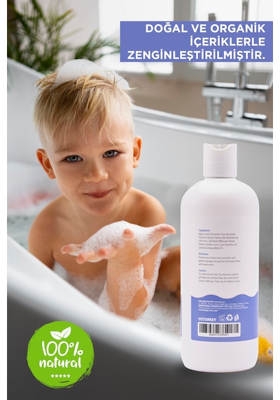 Babyton Göz Yakmayan Doğal Bebek Ve Çocuk Şampuanı 400 Ml