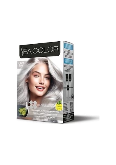 Sea Set Saç Boyası 0.01 Füme Gri