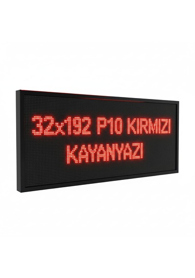 Ledgrafik 32x 192 Kırmızı Led Tabela 1