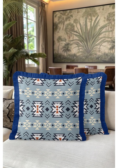 Boho Etnik Geometrik Desenli Saçaklı Yastık Kılıfı-aztek Mavi Lacivert Saks Püsküllü Kırlent Kılıfı Serin Lagün Ritüel Boho Etnik Geometrik Desenli Saçaklı Yastık Kılıfı-aztek Mavi Lacivert Saks Püsküllü Kırlent Kılıfı Serin Lagün Ritüel