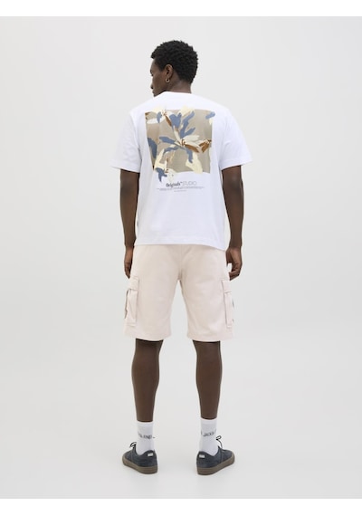 Jack & Jones Jpstcole Kargo Şort 12268266 Krem