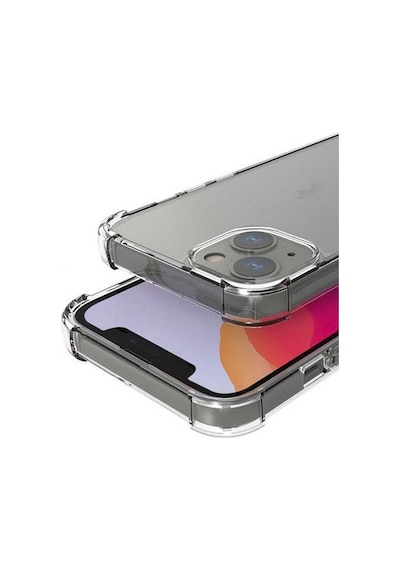 Apple Uyumlu iPhone 13 Mini Darbeye Dayanıklı Köşe Korumalı Kılıf Anti Şok Şeffaf Kapak Şeffaf