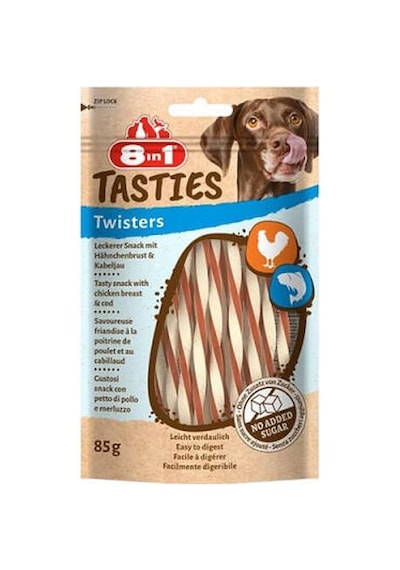 Northcity Tasties Twisters Tavuklu Ve Balıklı Burgu Köpek Ödülü 85 Gr