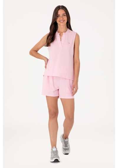 U.S. Polo Assn. Kadın Açık Pembe Modal Karışımlı Örme Şort 50306735-VR078