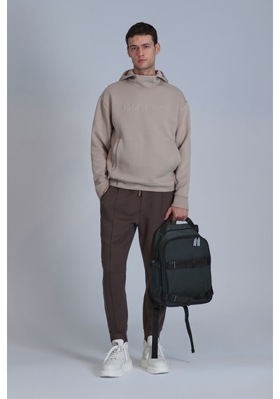 Lufian Robust Erkek Sweatshirt Bej Bej 112030136100550 Bej