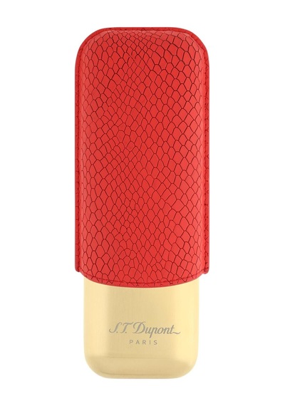 183271 St Dupont Dragon Burgundy 2'li Puro Kılıfı