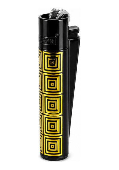 Clipper Desenli Metal Gaz Dolumlu Çakmak Özel Kutulu Premium Model Çok Renkli