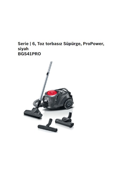 Bosch Uyumlu Gs41 Seri6 Siemens Iq500 Toz Torbasız Süpürge Filtresi