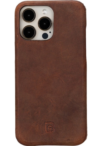 Bouletta Apple Uyumlu iPhone 15 Pro Max Deri Arka Kapak F360 G2