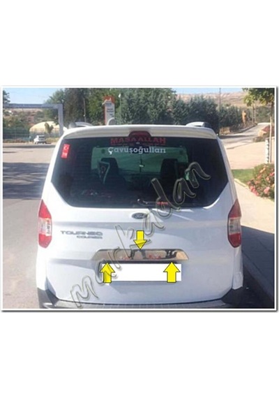 Db Chrome Ford Tourneo Courier Krom Bagaj Çıtası 2014 Sonrası P.Ç