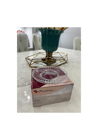 Paşabahçe Elysia Çay Tabağı 6 Lı Çay Tabak - Çay Bardağı Altı 54771 Diğer