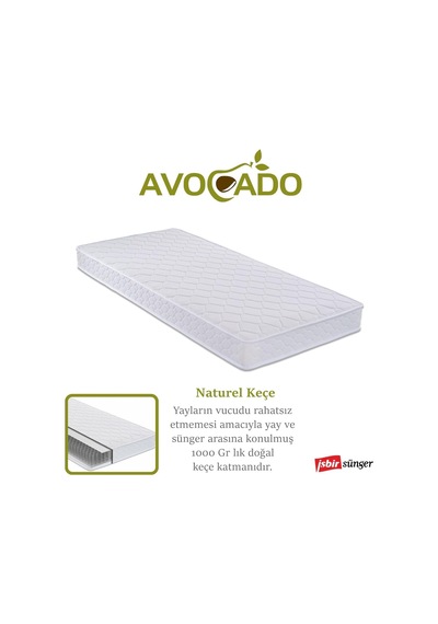 Heyner Opalin Avocado Jakarlı Kumaş Ortopedik Yaylı Yatak Lüx Soft Ortopedik Yaylı Yatak 70x160 Cm Yaylı Yatak Diğer Heyner Opalin Avocado Jakarlı Kumaş Ortopedik Yaylı Yatak Lüx Soft Ortopedik Yaylı Yatak 70x160 Cm Yaylı Yatak Diğer
