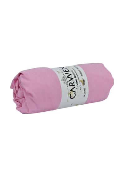 Lionas Tek Kişilik Ranfors Pamuk Lastikli Çarşaf Seti 100x200 Pembe Pembe