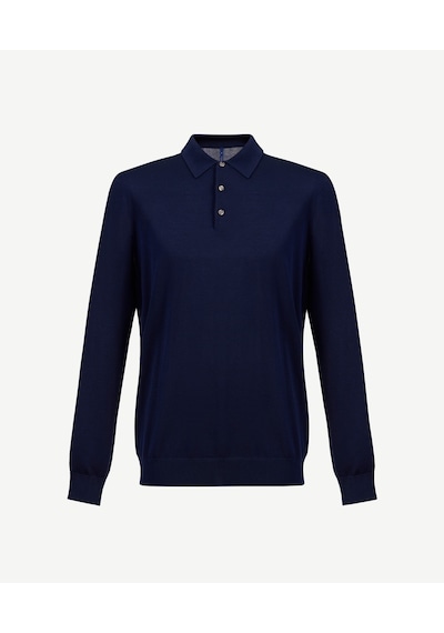 Yargıcı Regular Polo Yaka Uzun Kol Kazak 26ketr2003x 004 Lacivert