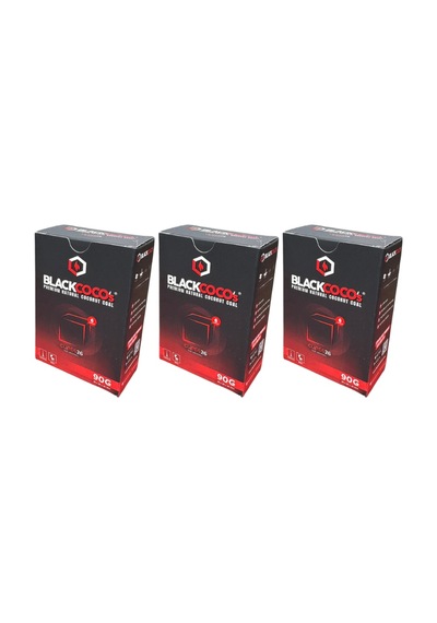 Black Coco's Mini Box 26er 90gr Nargile Kömürü 3 Kutu