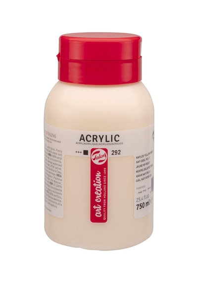 Art Creation Akrilik Boya 750Ml. Napl.Ylw Rd Lt N 292